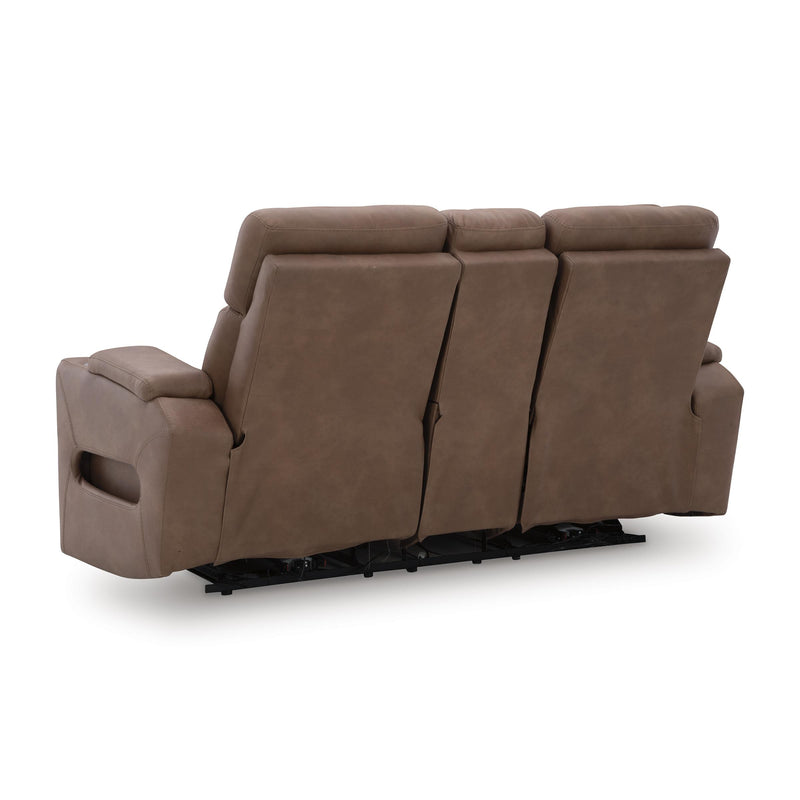 Signature Design by Ashley Clean-Slate Power Reclining Loveseat with Console PC5010118 IMAGE 5