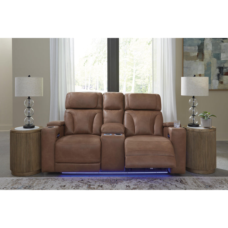 Signature Design by Ashley Clean-Slate Power Reclining Loveseat with Console PC5010118 IMAGE 6