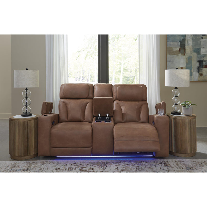 Signature Design by Ashley Clean-Slate Power Reclining Loveseat with Console PC5010118 IMAGE 7