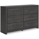 Signature Design by Ashley Hollivern PCB2108-31 Six Drawer Dresser IMAGE 1
