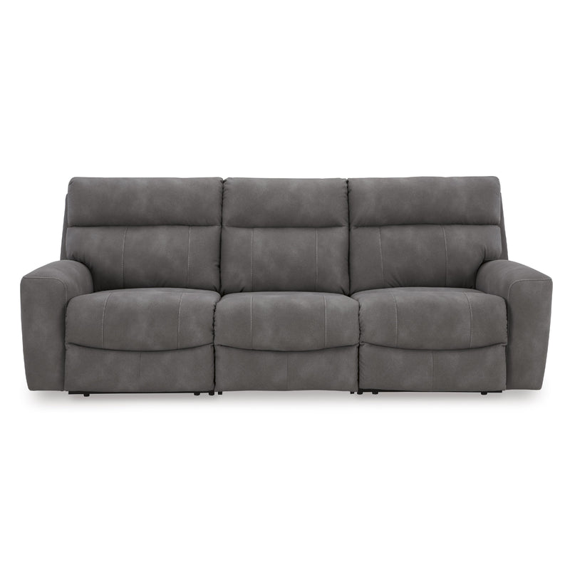 Signature Design by Ashley Next-Gen DuraPella Power Reclining Leather Look 3 pc Sectional 6100358/6100331/6100362 IMAGE 2