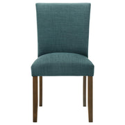  Coaster Furniture Cantley 106377 pholstered Dining Side Chair - Teal Blue IMAGE 4