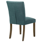  Coaster Furniture Cantley 106377 pholstered Dining Side Chair - Teal Blue IMAGE 8