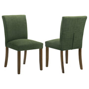  Coaster Furniture Cantley 106378 pholstered Dining Side Chair - Green IMAGE 1