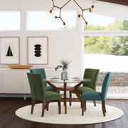  Coaster Furniture Cantley 106378 pholstered Dining Side Chair - Green IMAGE 10
