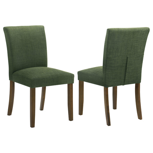  Coaster Furniture Cantley 106378 pholstered Dining Side Chair - Green IMAGE 1