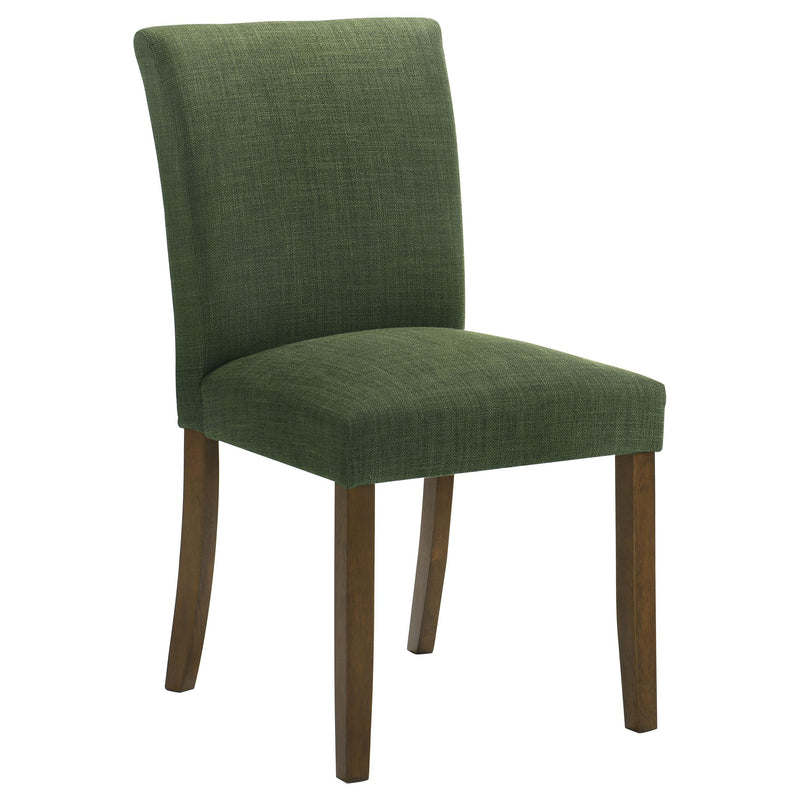  Coaster Furniture Cantley 106378 pholstered Dining Side Chair - Green IMAGE 2