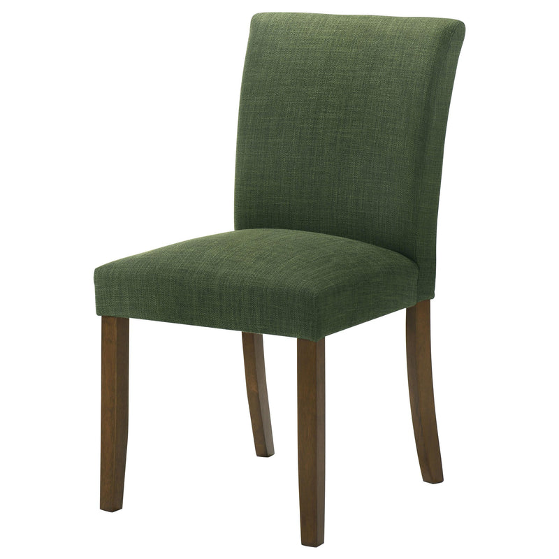  Coaster Furniture Cantley 106378 pholstered Dining Side Chair - Green IMAGE 5