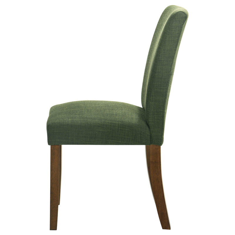  Coaster Furniture Cantley 106378 pholstered Dining Side Chair - Green IMAGE 6