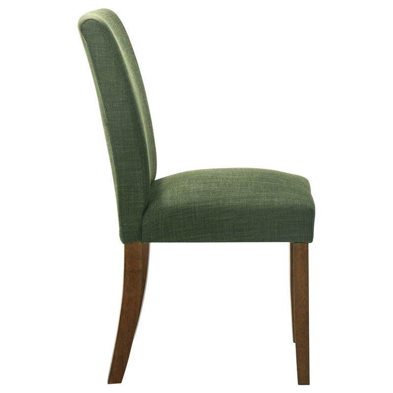  Coaster Furniture Cantley 106378 pholstered Dining Side Chair - Green IMAGE 9