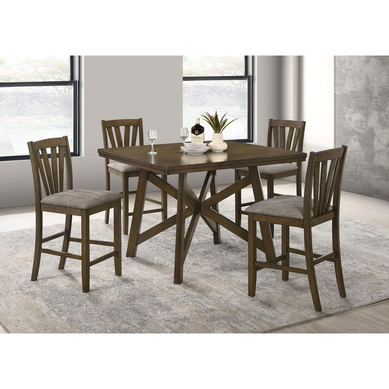 Coaster Furniture Square Canfield Counter Height Dining Table 109178 IMAGE 4