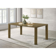  Coaster Furniture Castlewood 109351 71-inch Rectangular Wood Dining Table - Brown Oak IMAGE 2