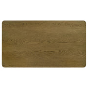  Coaster Furniture Castlewood 109351 71-inch Rectangular Wood Dining Table - Brown Oak IMAGE 5