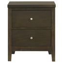 Coaster Furniture Wilkes 2-Drawer Nightstand 224422 IMAGE 3