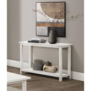 Coaster Furniture Payne 710559 Wood Entryway Sofa Console Table - White IMAGE 5
