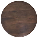  Coaster Furniture Dale 721998 Round Solid Mango Wood Coffee Table - Brown IMAGE 4