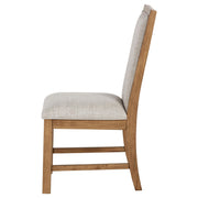  Coaster Furniture Bruner 109102 Upholstered Side Chair - Natural Brown IMAGE 6