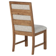  Coaster Furniture Bruner 109102 Upholstered Side Chair - Natural Brown IMAGE 9