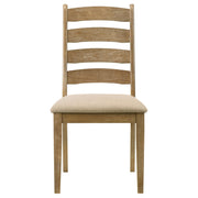  Coaster Furniture Danvers 109152 Wood Dining Side Chair - Brown Oak IMAGE 4