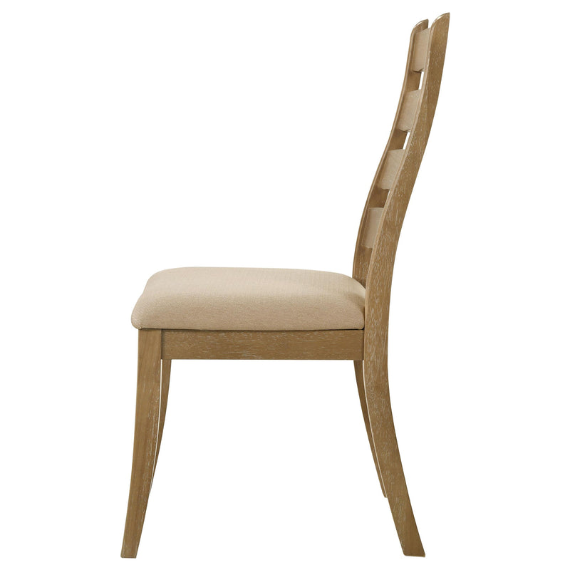  Coaster Furniture Danvers 109152 Wood Dining Side Chair - Brown Oak IMAGE 6