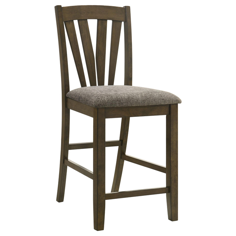  Coaster Furniture Canfield 109179 Counter Height Dining Side Chair - Brown IMAGE 1