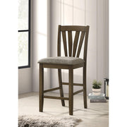  Coaster Furniture Canfield 109179 Counter Height Dining Side Chair - Brown IMAGE 2