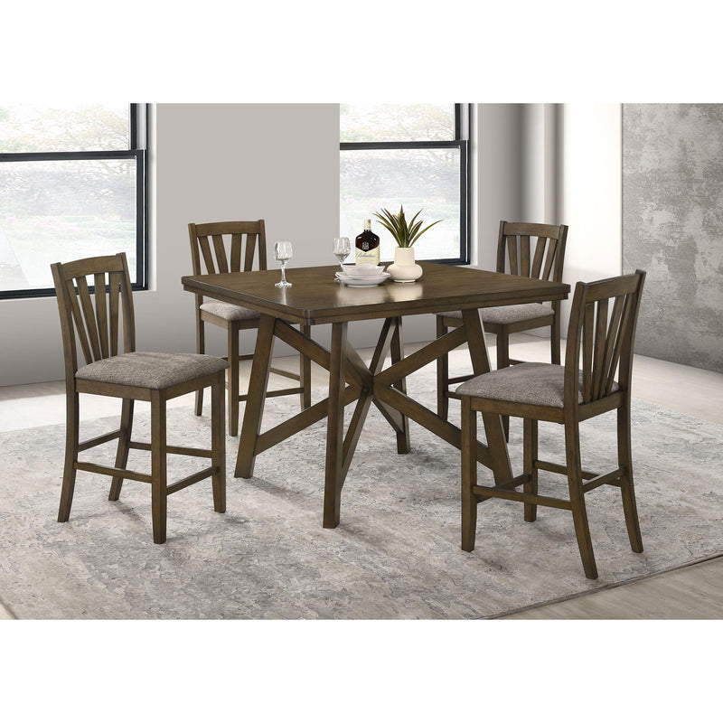  Coaster Furniture Canfield 109179 Counter Height Dining Side Chair - Brown IMAGE 9