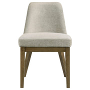  Coaster Furniture Castlewood 109352 Upholstered Side Chair - Light Tan IMAGE 4