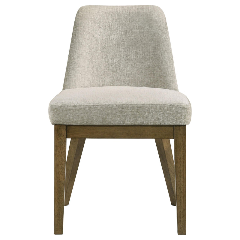  Coaster Furniture Castlewood 109352 Upholstered Side Chair - Light Tan IMAGE 4