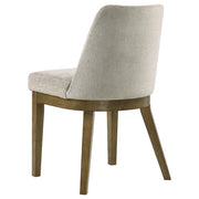  Coaster Furniture Castlewood 109352 Upholstered Side Chair - Light Tan IMAGE 7