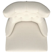  Coaster Furniture Baney 115572 Fabric Upholstered Dining Side Chair - Beige and Black IMAGE 10