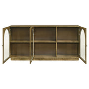  Coaster Furniture Castlewood 109355 71-inch Dining Sideboard Buffet Server - Brown Oak IMAGE 4