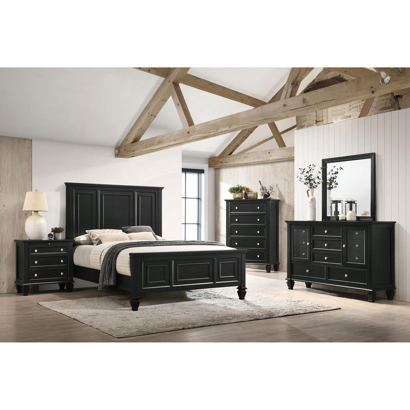 Coaster Furniture Sandy Beach 201323M 11-drawer Dresser with Mirror - Black IMAGE 10