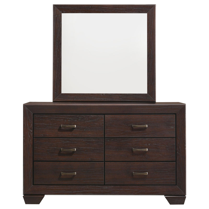 Coaster Furniture Kauffman 6-Drawer Dresser with Mirror 204393M IMAGE 3