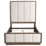  Coaster Furniture Coaster Furniture Durango 223271Q 80-inch Queen Panel Bed - Taupe Oak IMAGE 4