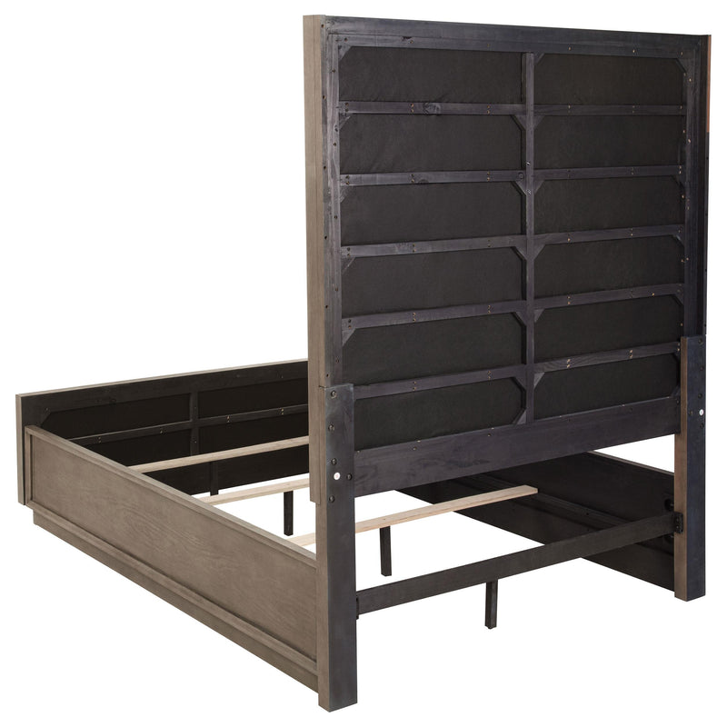  Coaster Furniture Coaster Furniture Durango 223271Q 80-inch Queen Panel Bed - Taupe Oak IMAGE 5