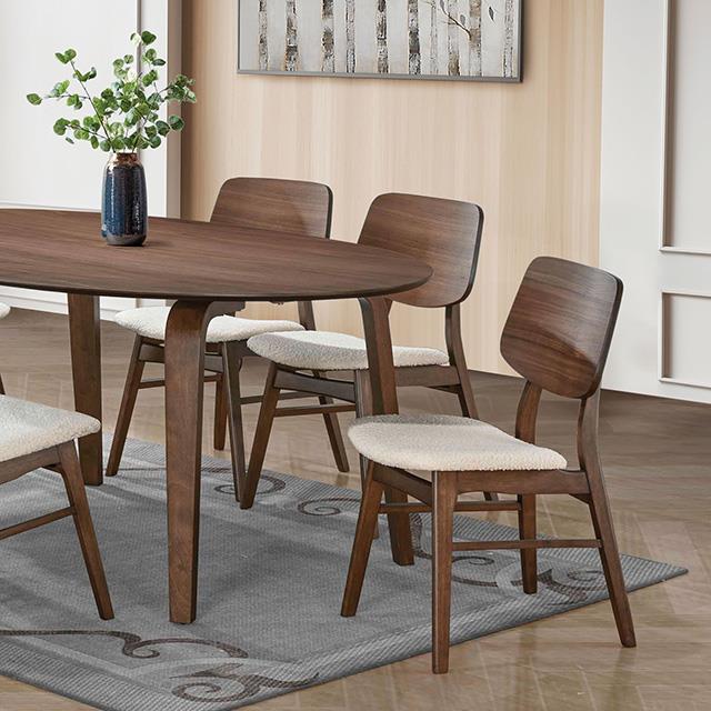 Furniture of America Narvik FM3212WN-T Dining Table IMAGE 1