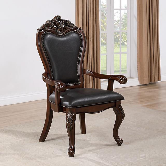 Furniture of America Manzanita FM3261CH-AC-2PK Arm Chair IMAGE 1