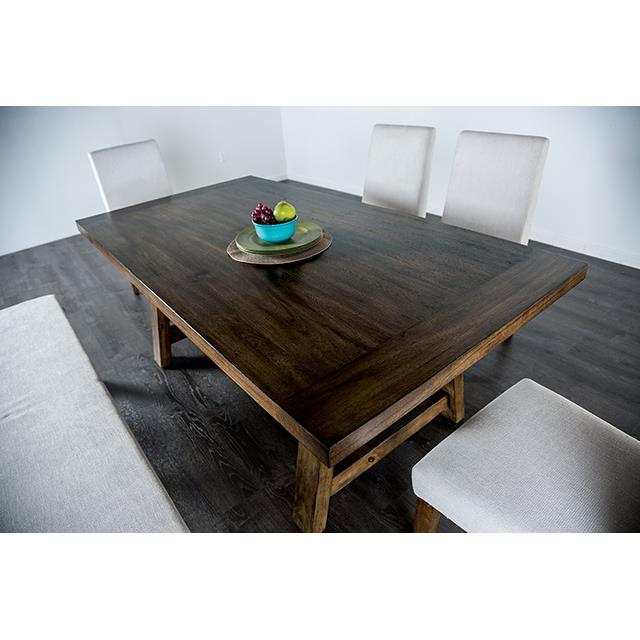 Furniture of America Losone FM3422BR-T Dining Table IMAGE 3