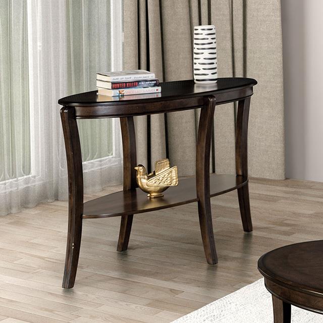 Furniture of America Orkdal FM40001BR-S Sofa Table IMAGE 1