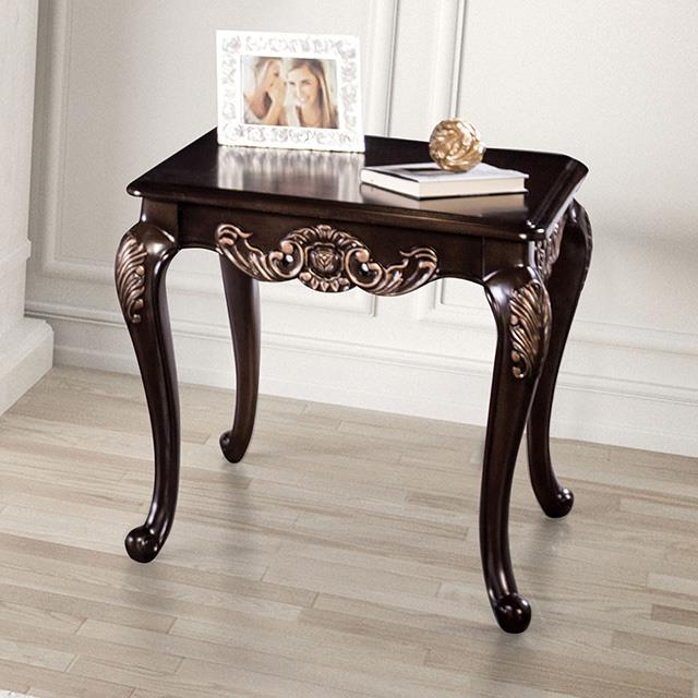 Furniture of America Palencia FM45005E End Table IMAGE 1