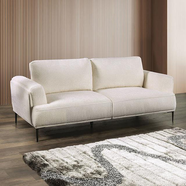 Furniture of America Gladbach FM63007WH-SF Sofa IMAGE 1