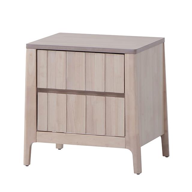 Furniture of America Gervais FM7105WH-N Night Stand IMAGE 3