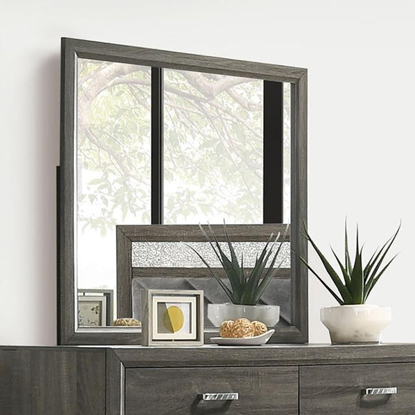 Furniture of America Voleta FM7212GY-M Mirror IMAGE 1