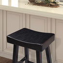 Furniture of America Biasca FM-BR3001BK-24-2PK 24" Stool IMAGE 3