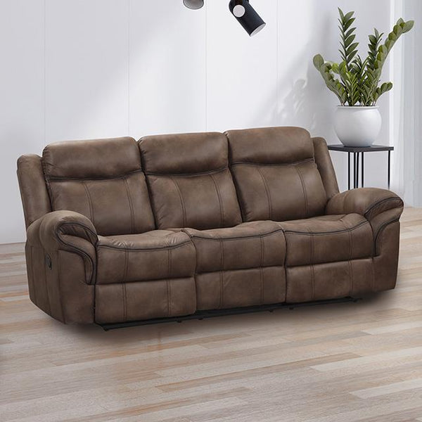 Furniture of America Agata NX6001BR-SF Manual Sofa IMAGE 1