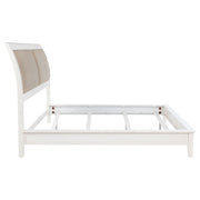 Coaster Furniture Bexhill 223471KE 56-inch Upholstered Eastern King Panel Bed - White IMAGE 5
