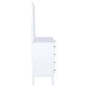 Coaster Furniture Bexhill 223473M 10-Drawer Dresser and Mirror - White IMAGE 8