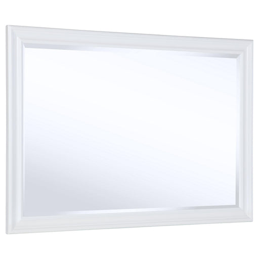Coaster Furniture Bexhill 223474 Dresser Mirror - White IMAGE 1