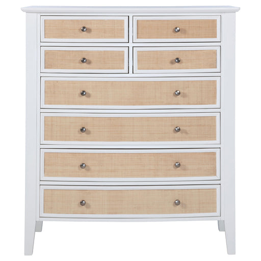 Coaster Furniture Bexhill 223475 8-Drawer Chest of Drawers - White IMAGE 2